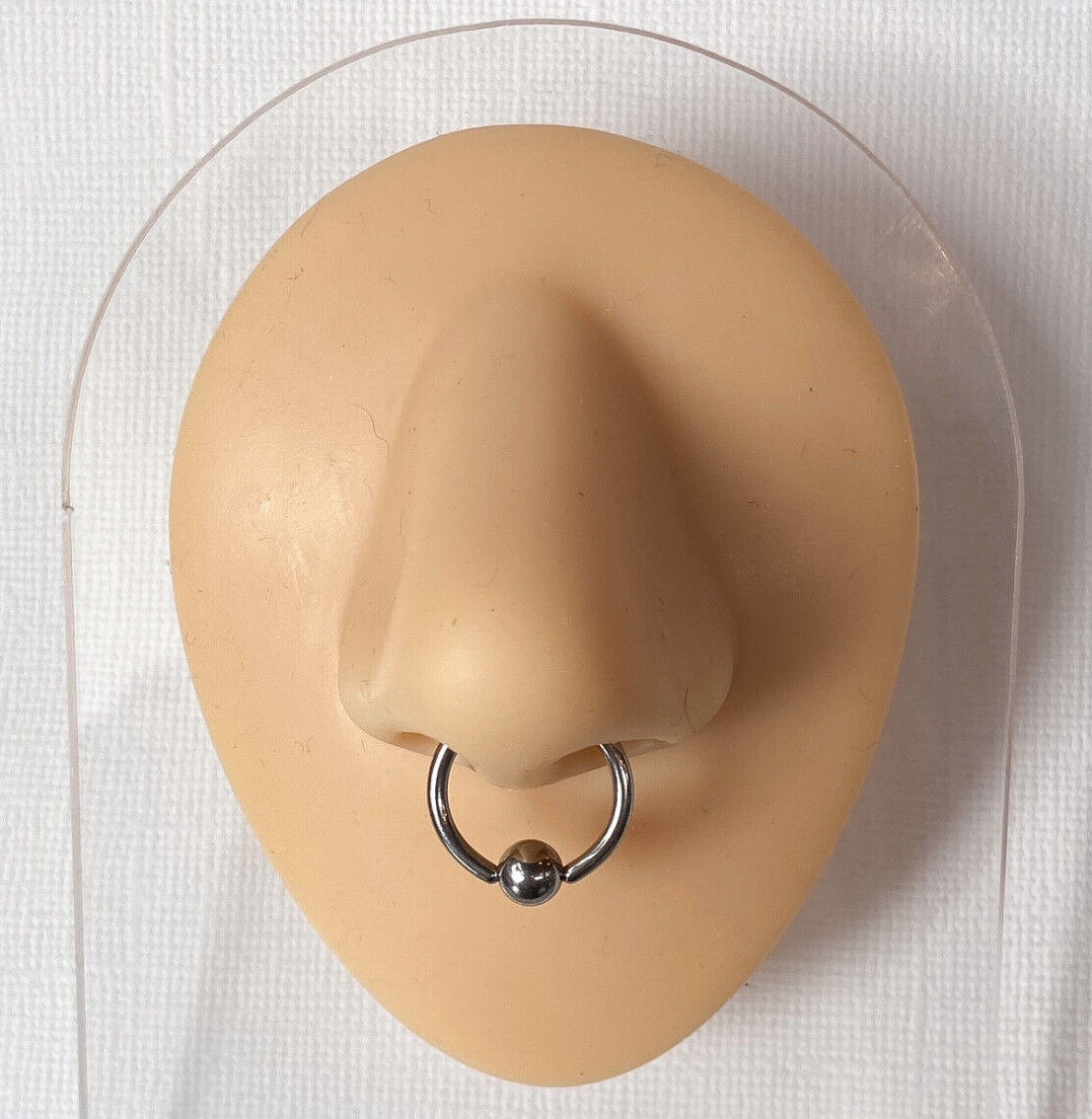 1pc Surgical Steel Captive Bead Ring Nipple Eyebrow CBR 18g, 16g, 14g
