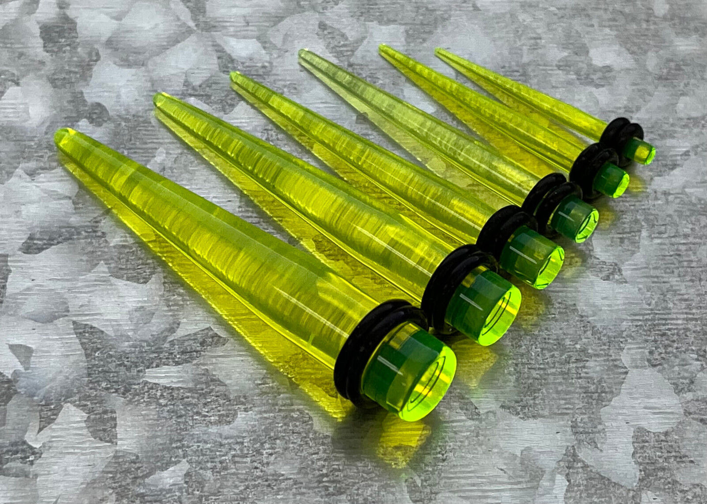 PAIR Acrylic Expansion Tapers Ear Expander Plugs Gauges