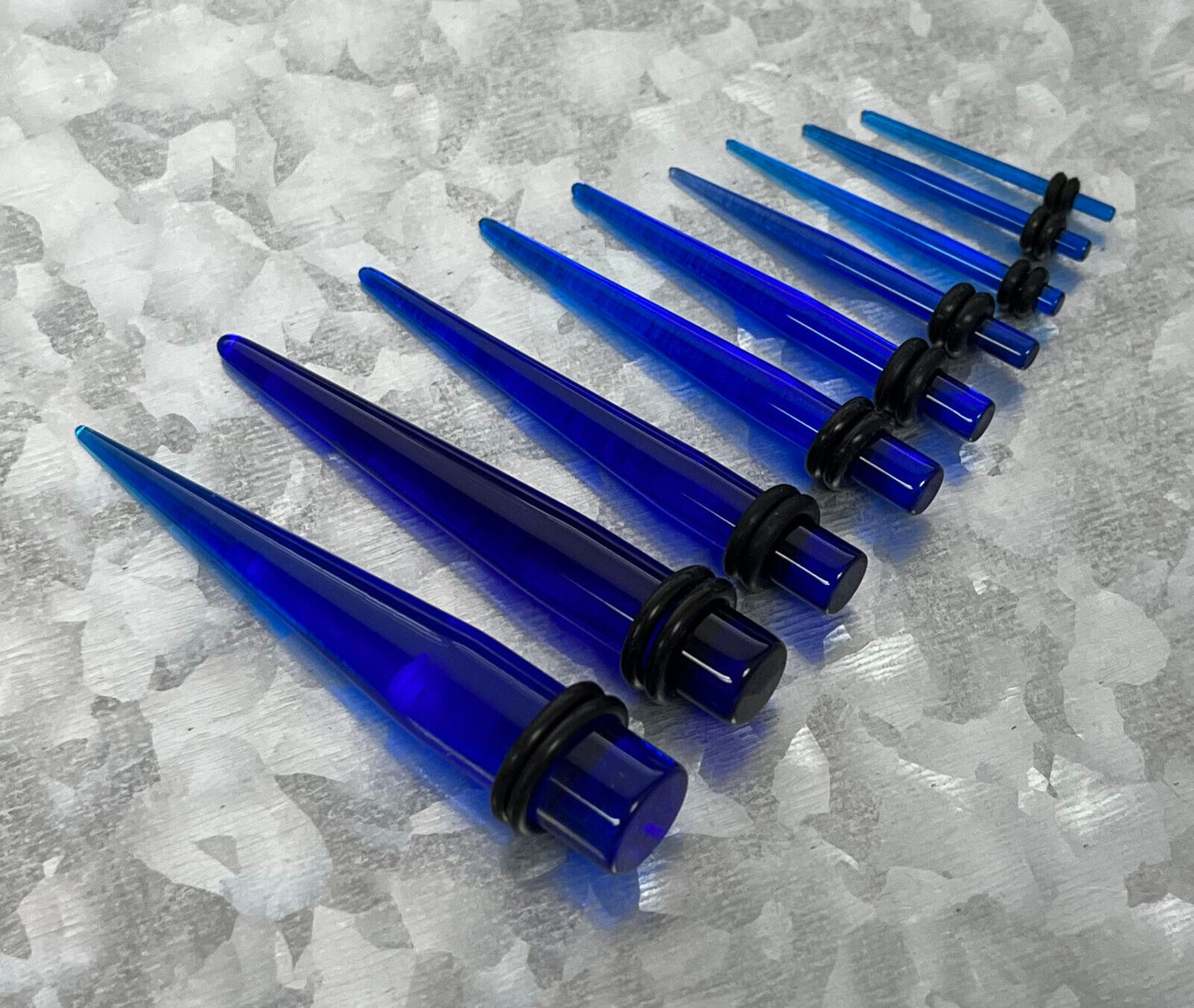 PAIR Acrylic Expansion Tapers Ear Expander Plugs Gauges