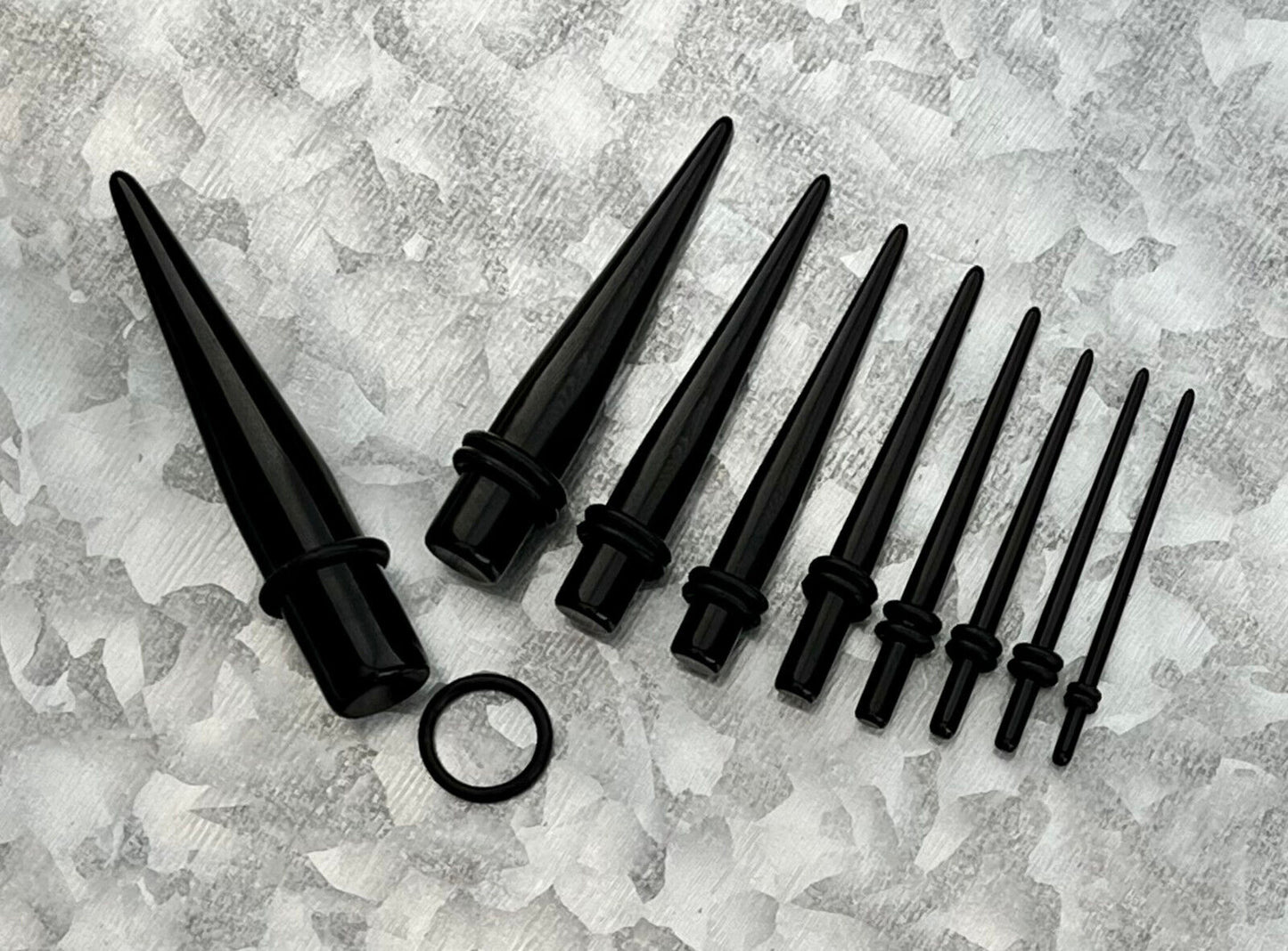 PAIR Acrylic Expansion Tapers Ear Expander Plugs Gauges