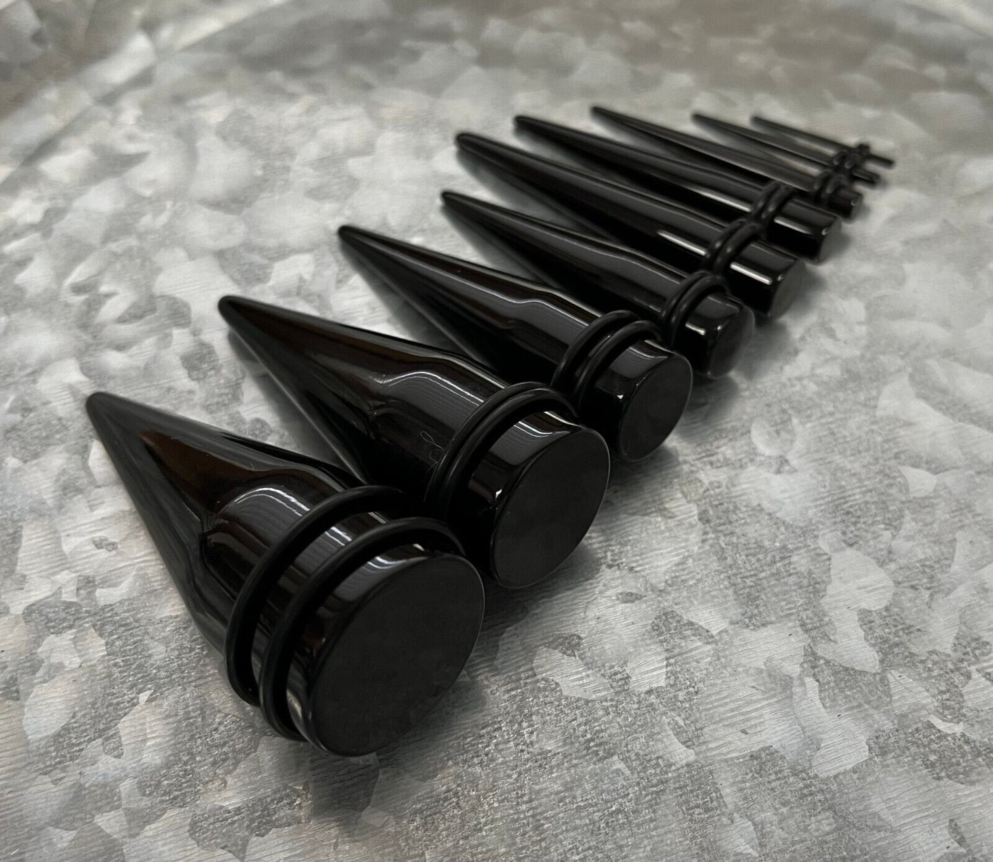 PAIR Acrylic Expansion Tapers Ear Expander Plugs Gauges