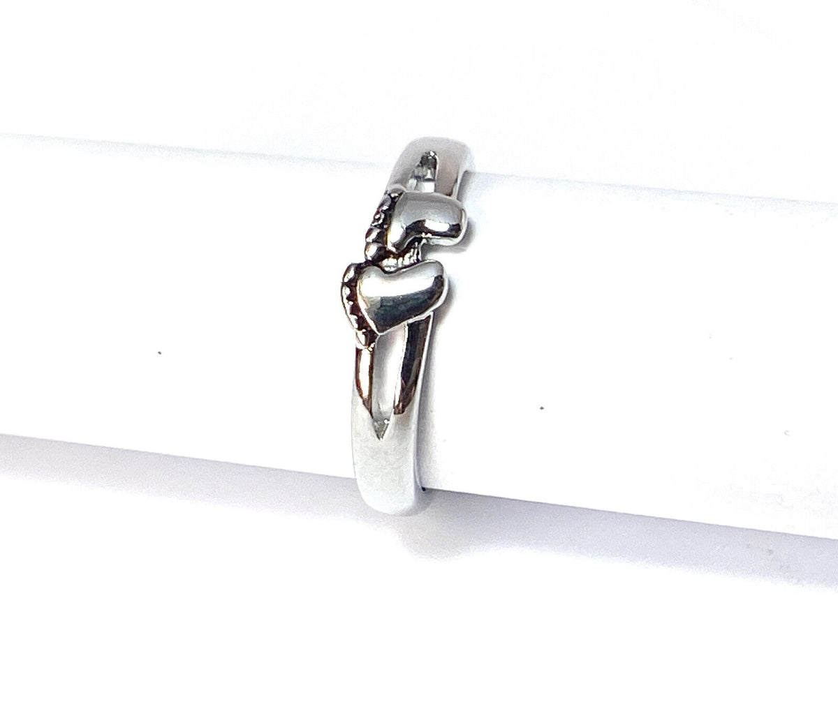 Baby Feet Adjustable Mid Ring / Toe Ring Jewelry