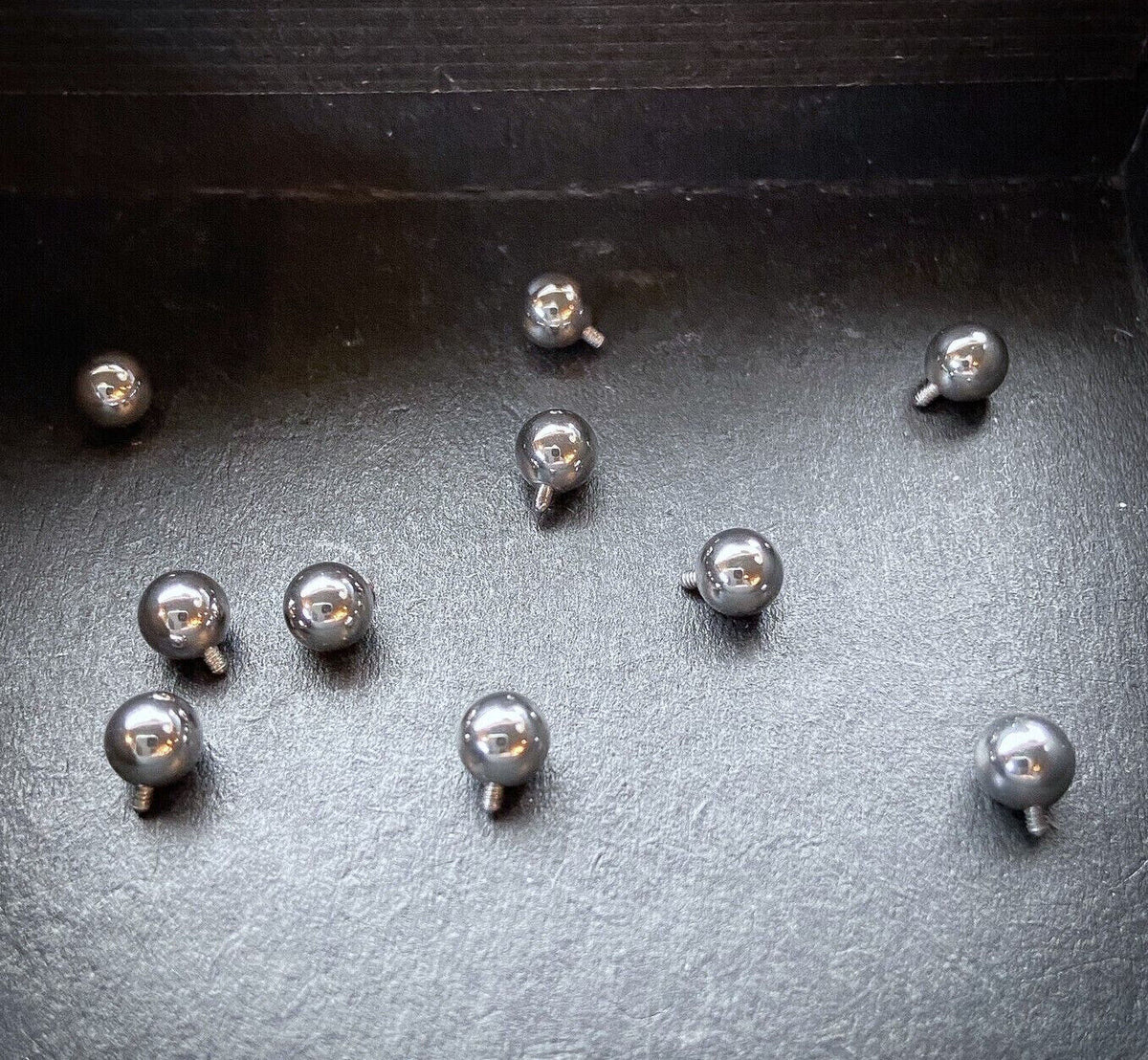 Body Jewelry Replacement Parts - 10pk Surgical Steel Internally Threaded Balls