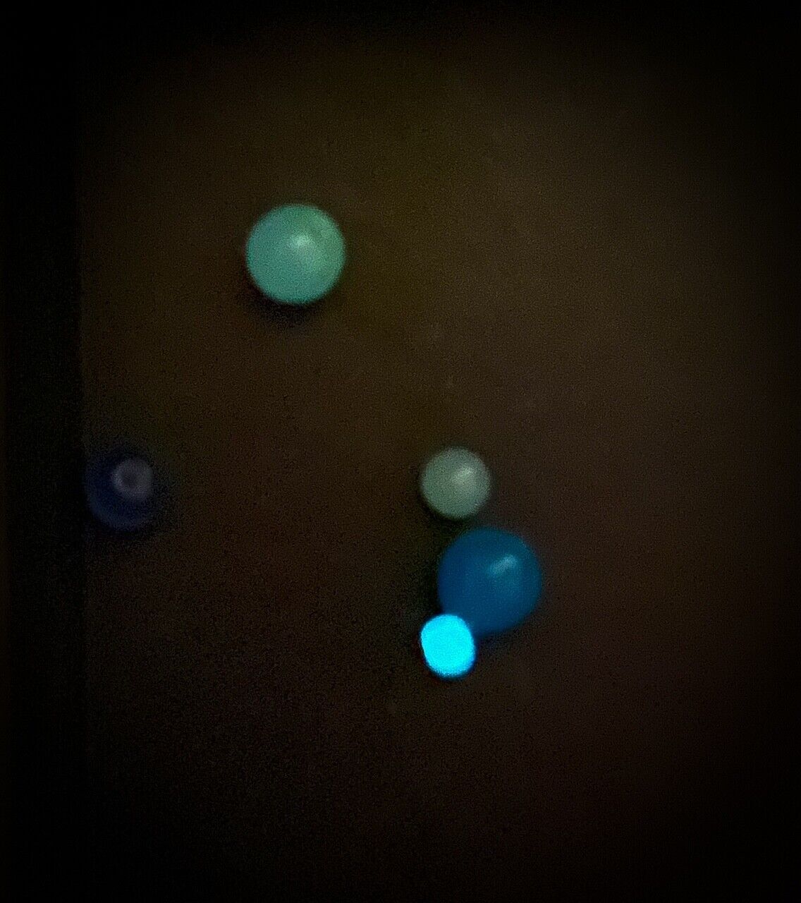 Body Jewelry Replacement Parts - 10pk Glow in the Dark Threaded Balls