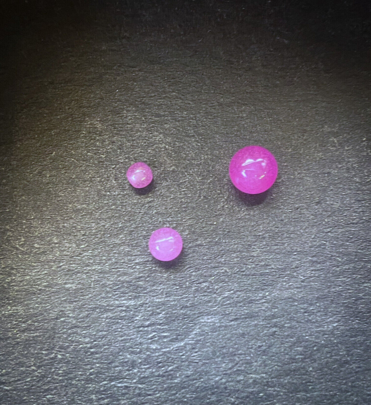 Body Jewelry Replacement Parts - 10pk Glow in the Dark Threaded Balls (Color: Purple)