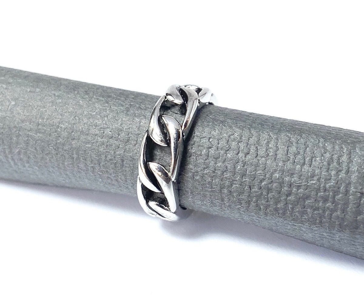 Linked Chain Design Adjustable Mid Ring / Toe Ring