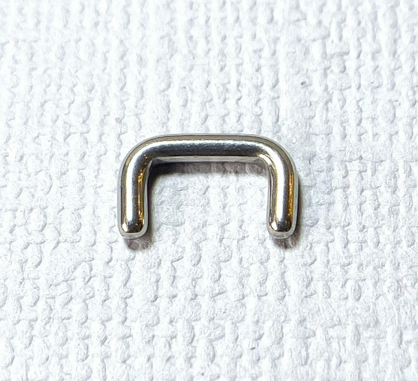 1pc Septum Nose Retainer 316L Surgical Steel - choose 16g, 14g, 12g or 10g