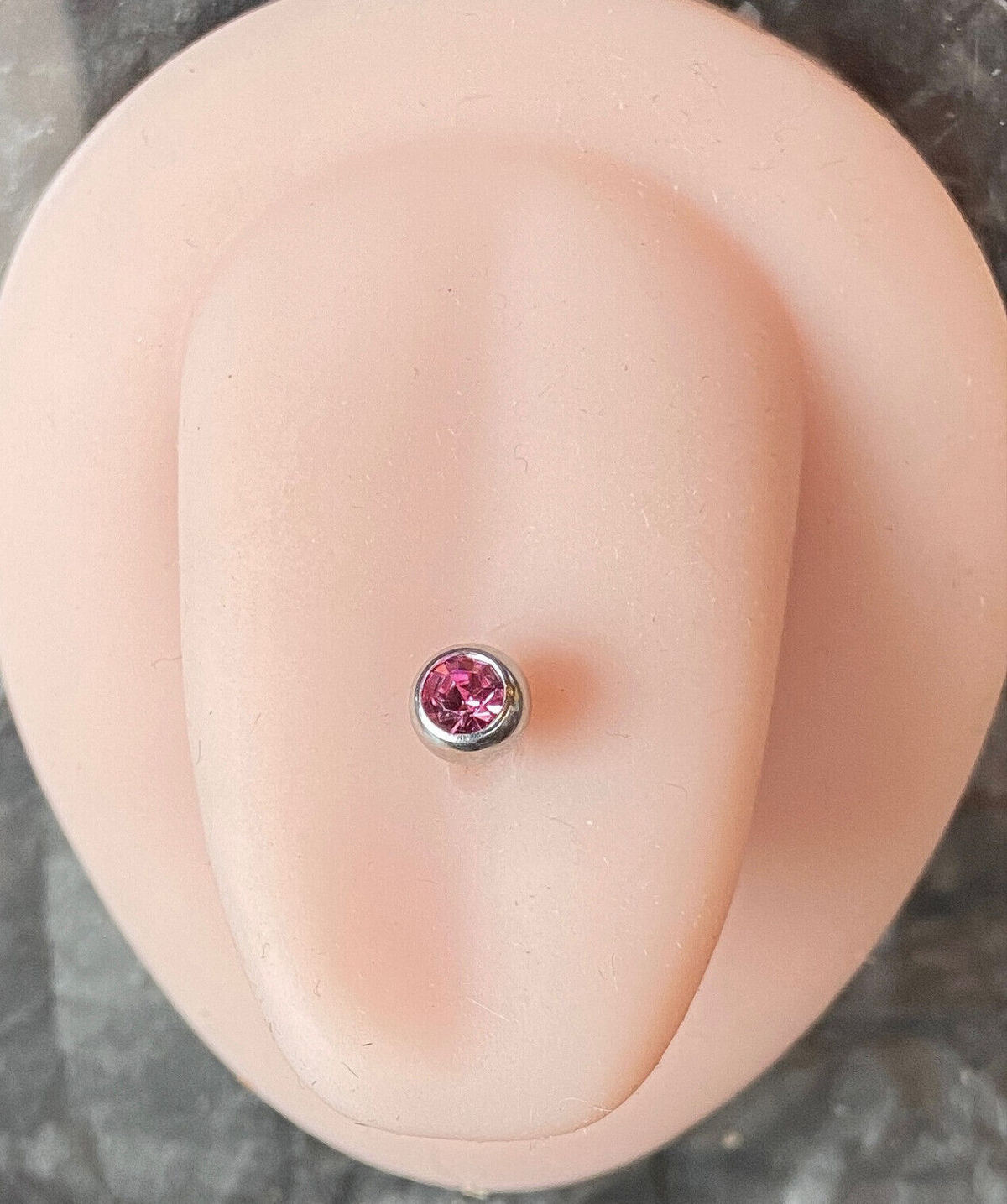 4pc Value Pack Gem Ball Steel Tongue Rings 14g Tounge Body Jewelry