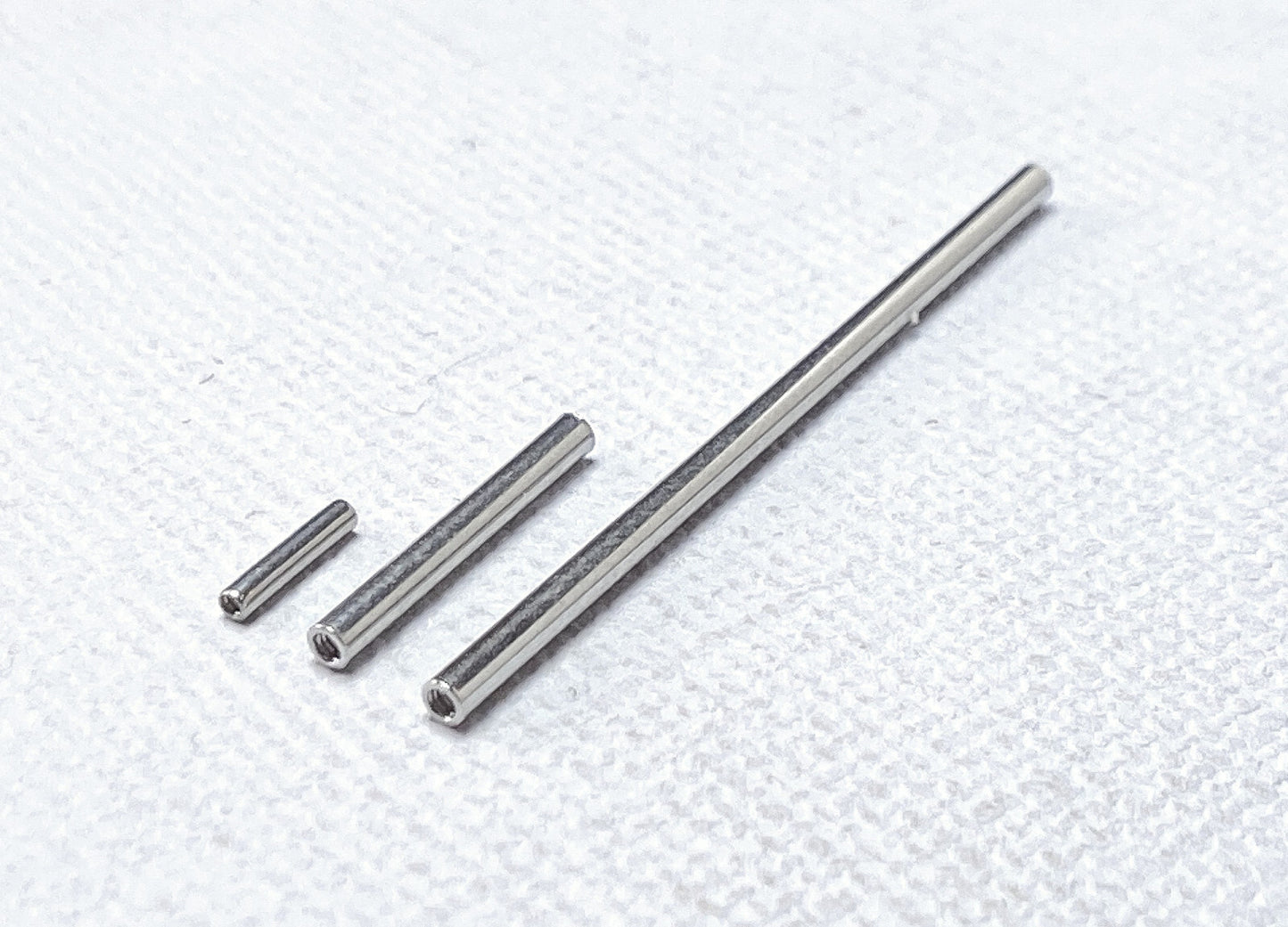 Body Jewelry Replacement Parts - 10pk Internally Threaded Steel Straight Barbell
