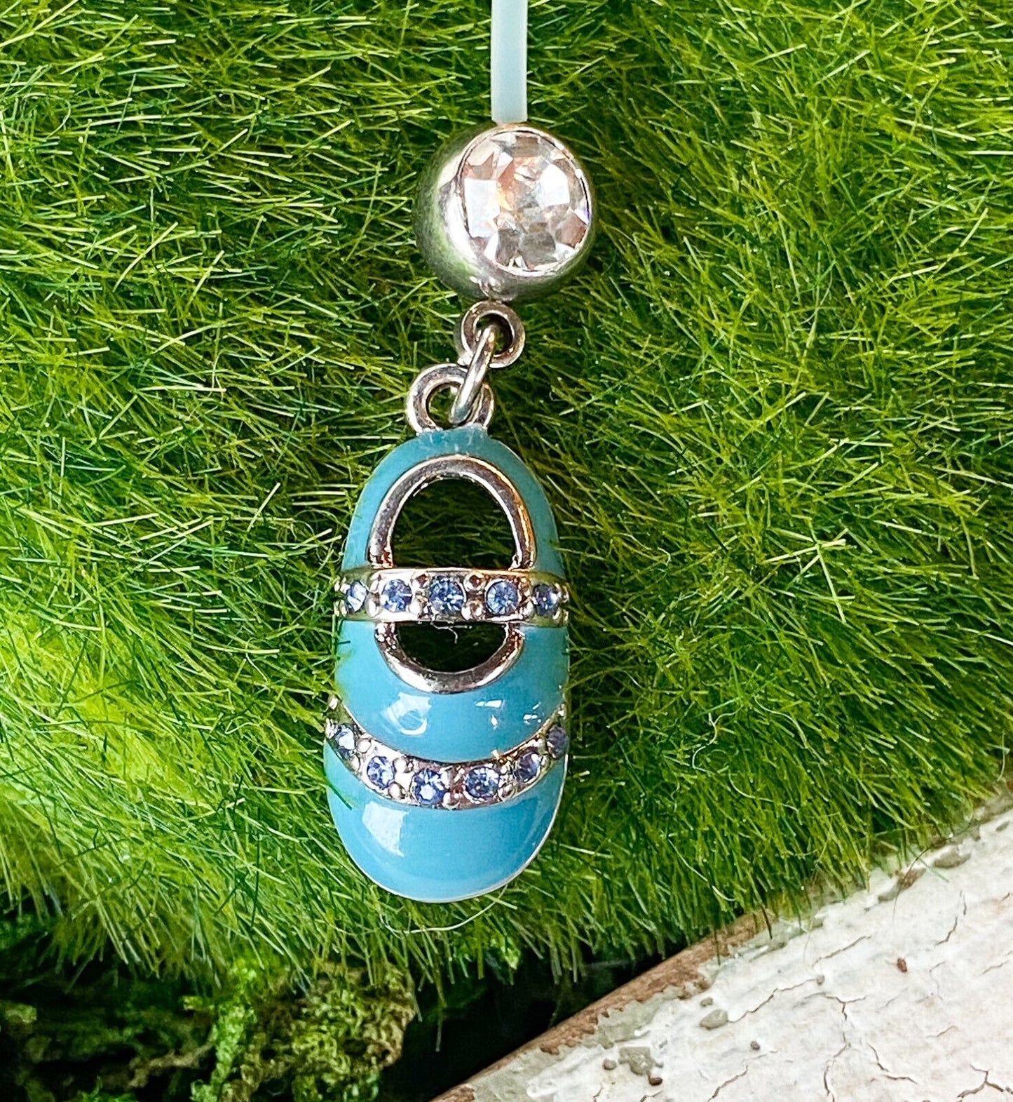 2" Bioflex Pregnancy Belly Ring It's a Boy/Girl Maternity Navel Naval