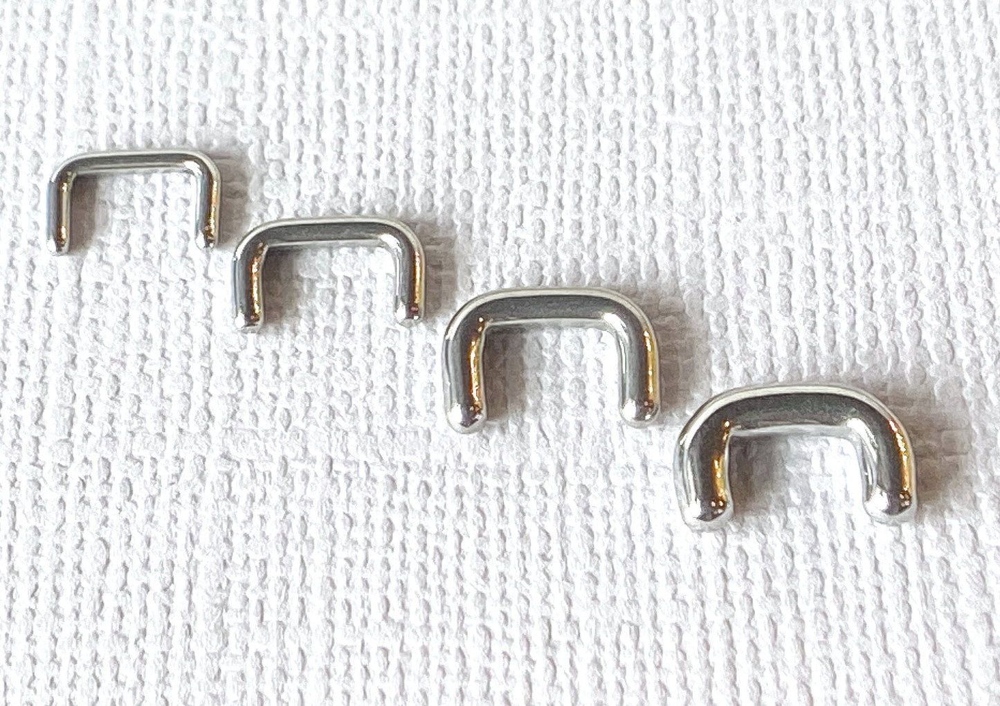 1pc Septum Nose Retainer 316L Surgical Steel - choose 16g, 14g, 12g or 10g