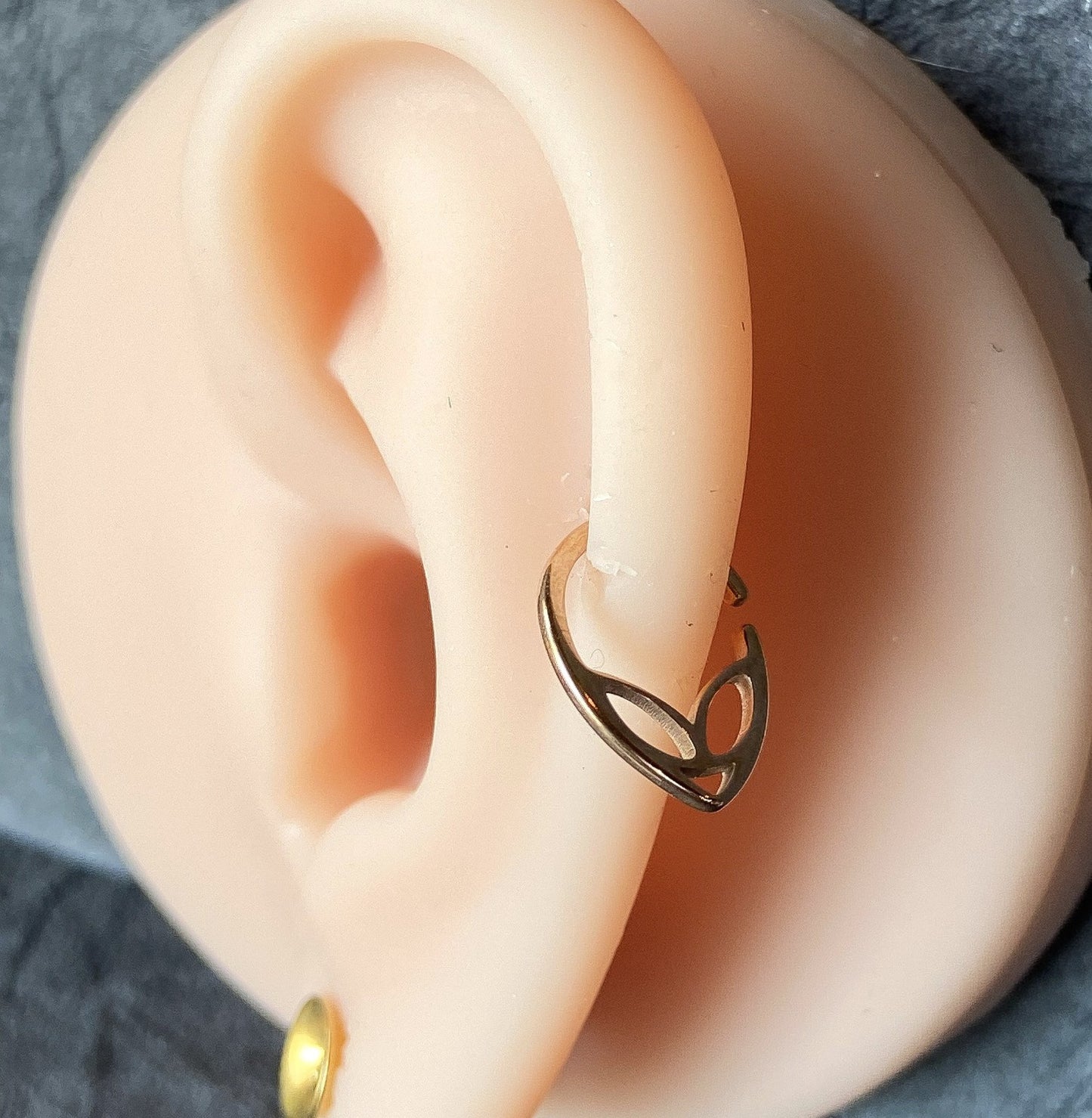 1pc Alien 316L Steel Bendable Hoop Ring Septum Daith Rook Tragus Ear Cartilage