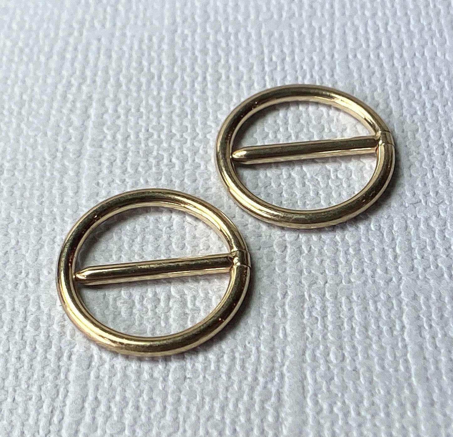 PAIR Nipple Hoop Swinging Bar Clicker Rings ASTM F136 Implant-Grade Titanium Jewelry
