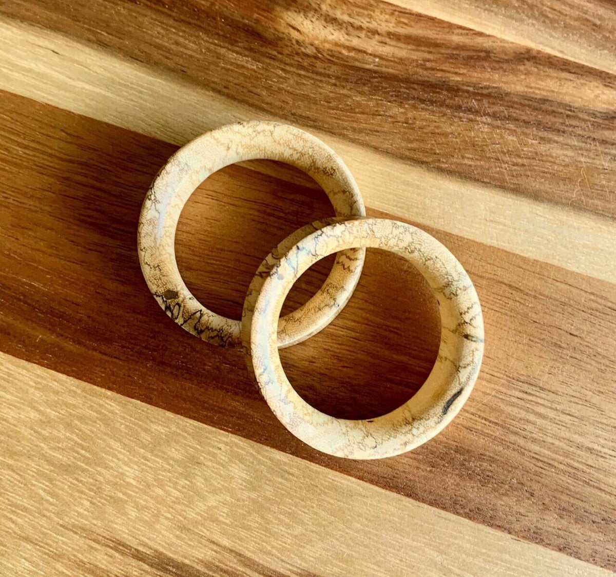 PAIR of Stunning Organic Tamarind Wood Tunnel/Plugs - Gauges 0g (8mm) up to 2" (50mm) available!